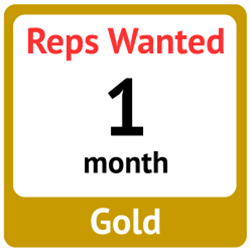 Reps Wanted Online Ad - Gold - 1 Month