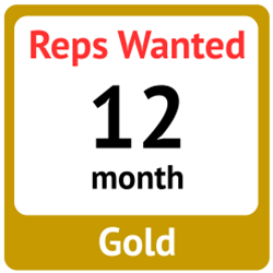 Reps Wanted Online Ad - Gold -12 Month