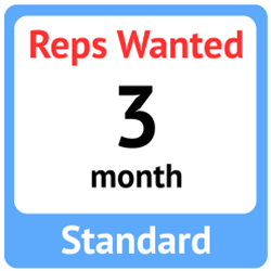 Reps Wanted Online Ad - Standard - 3 Month